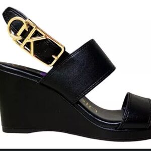 Calvin Klein wedges size 9-9.5